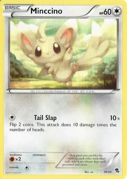 Chinchidou, carte Pokémon TK5Z 019 — extension BW Trainer Kit Zoroark