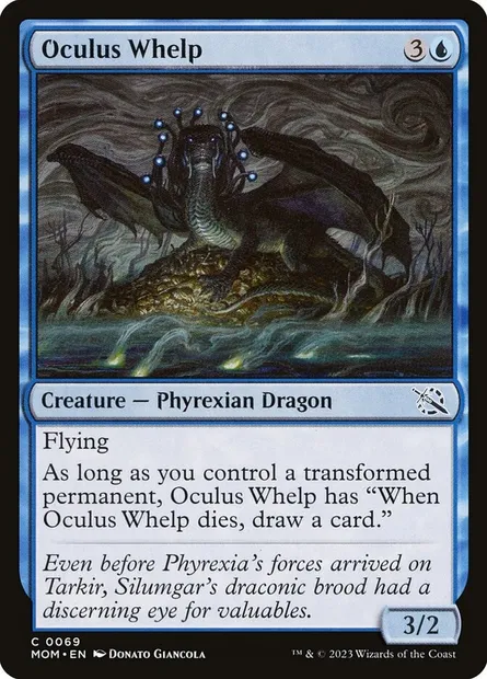 Oculus Whelp, Magic card MOM 69 — March of the Machine set
