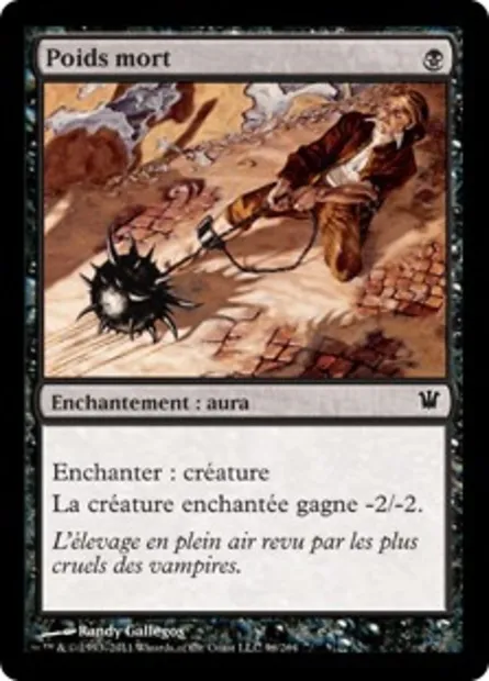 Poids mort, carte Magic ISD 96 — extension Innistrad