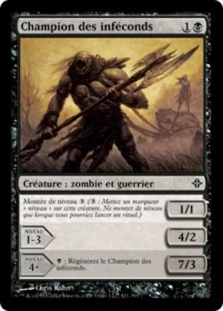 Champion des inféconds, carte Magic ROE 121 — extension L'ascension des Eldrazi