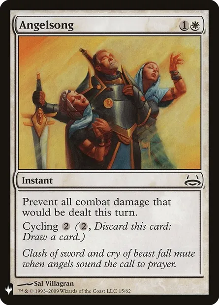 Angelsong, Magic card PLST DDC-15 — The List set