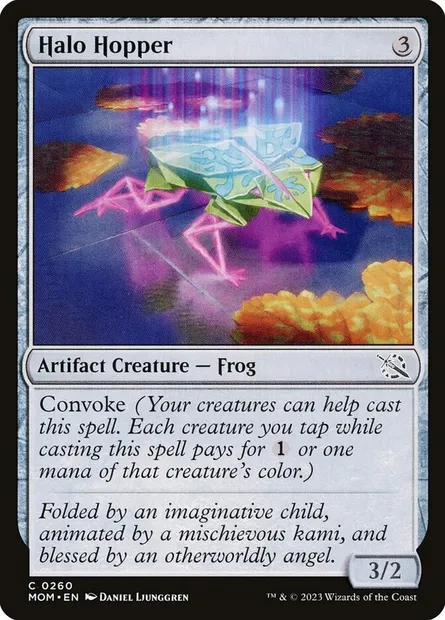 Halo Hopper, Magic card MOM 260 — March of the Machine set