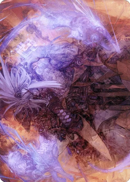 Satoru Umezawa // Satoru Umezawa, carte Magic ANEO 74 — extension Neon Dynasty Art Series