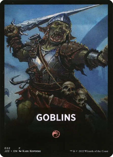 Goblins, Magic card FJ22 32 — Jumpstart 2022 Front Cards set
