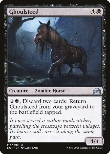 Ghoulsteed, Magic card SOI 113 — Shadows over Innistrad set