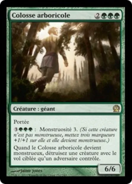 Colosse arboricole, carte Magic THS 150 — extension Theros