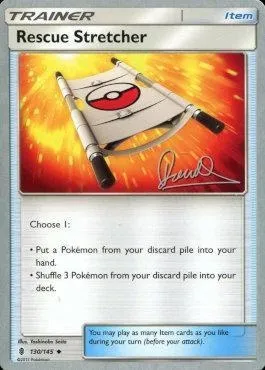 Civière, carte Pokémon WCD17 130 — extension World Championship Decks 2017