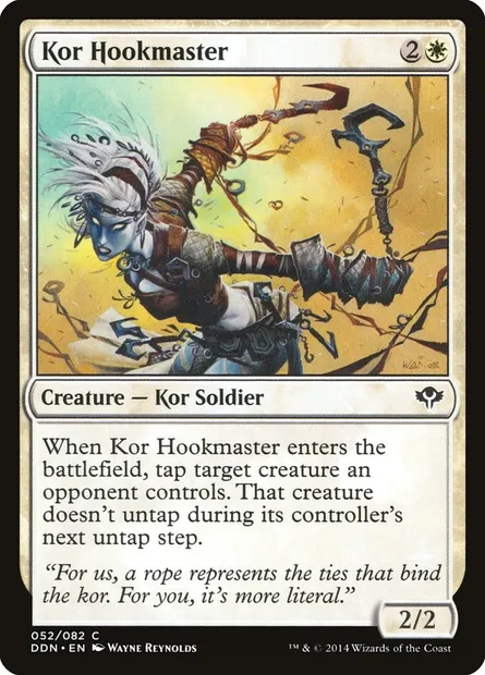 Kor Hookmaster, Magic card DDN 52 — Duel Decks: Speed vs. Cunning set