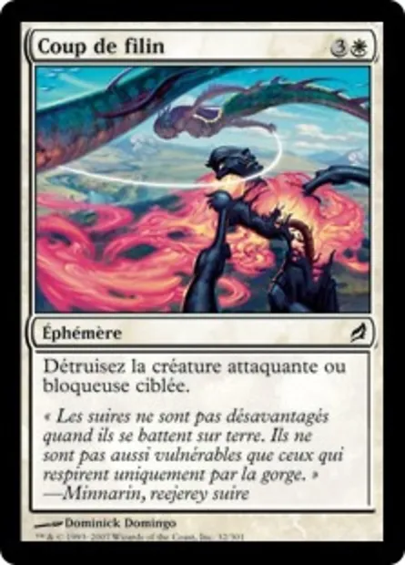 Coup de filin, carte Magic LRW 32 — extension Lorwyn