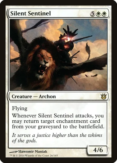 Silent Sentinel, Magic card BNG 26 — Born of the Gods set