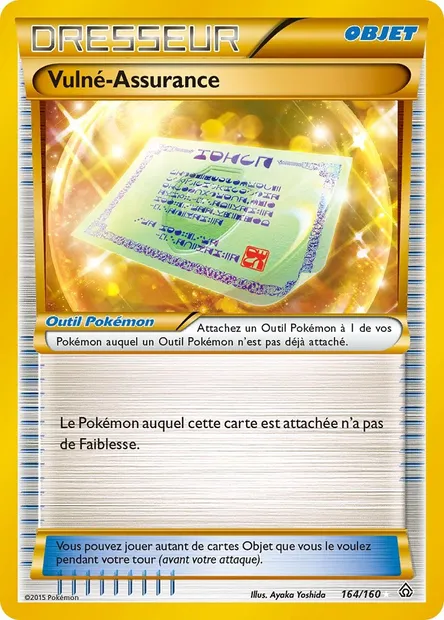 VulnéAssurance, carte Pokémon PRC 164 — extension Primo-Choc