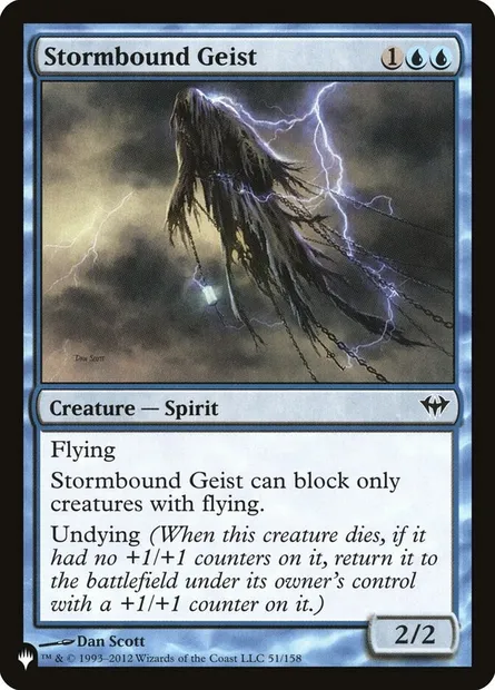 Stormbound Geist, Magic card PLST DKA-51 — The List set
