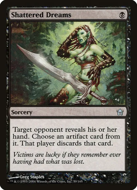 Shattered Dreams, Magic card 5DN 59 — Fifth Dawn set