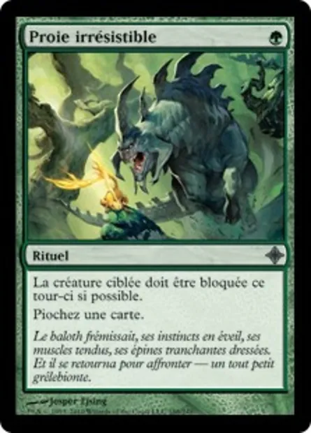 Proie irrésistible, carte Magic ROE 188 — extension L'ascension des Eldrazi