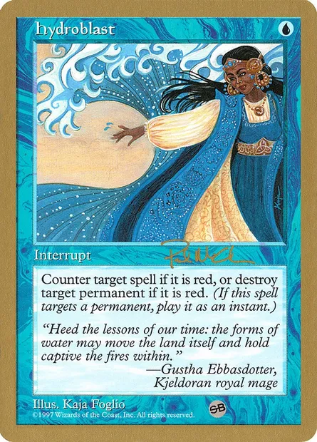 Hydroblast, Magic card WC97 pm94sb — World Championship Decks 1997 set