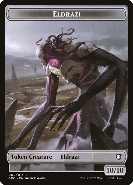 Eldrazi, Magic card TBRC 2 — The Brothers' War Commander Tokens set