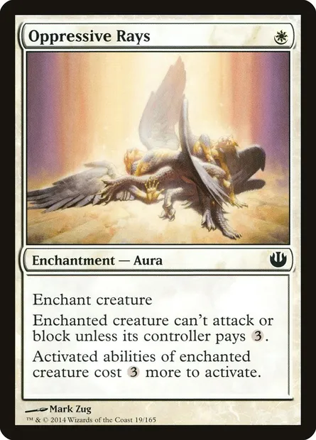 Oppressive Rays, Magic card JOU 19 — Journey into Nyx set