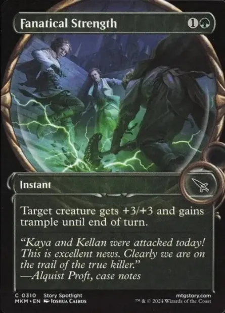Force fanatique, carte Magic MKM 310† — extension Murders at Karlov Manor