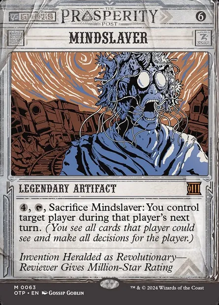 Mindslaver, Magic card OTP 63 — Breaking News set