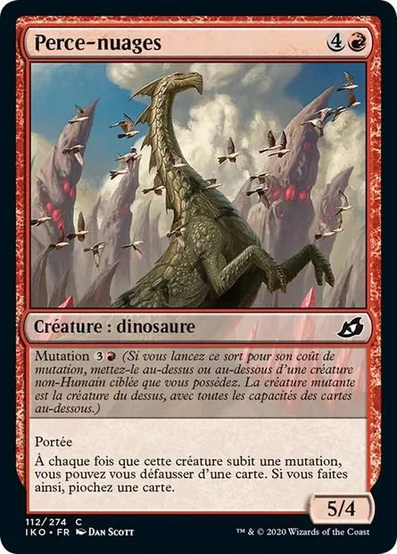Perce-nuages, carte Magic IKO 112 — extension Ikoria: Lair of Behemoths
