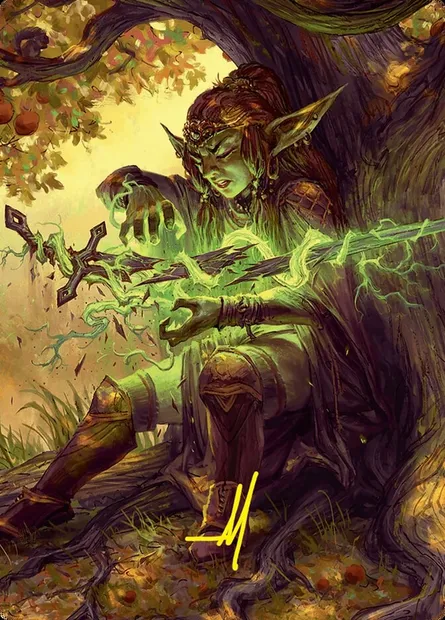 Reclamation Sage // Reclamation Sage, Magic card AFDN 45 — Foundations Art Series set