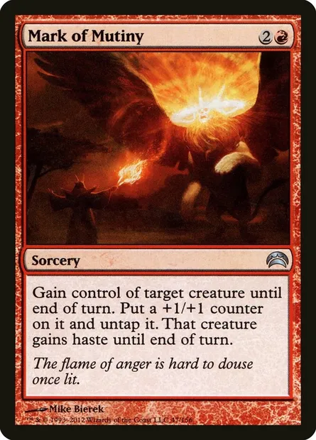Mark of Mutiny, Magic card PC2 47 — Planechase 2012 set