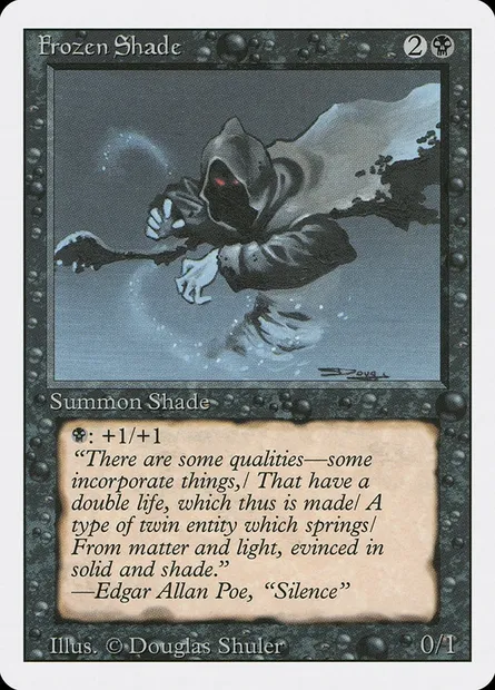 Ombre glaciale, carte Magic 3ED 112 — extension Revised Edition