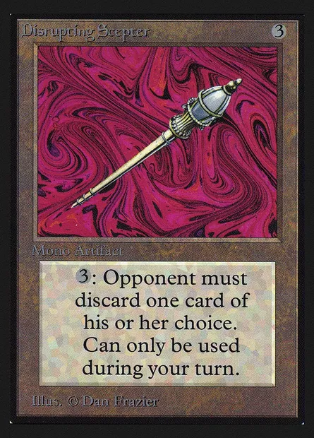 Sceptre de dislocation, carte Magic CED 243 — extension Collectors' Edition