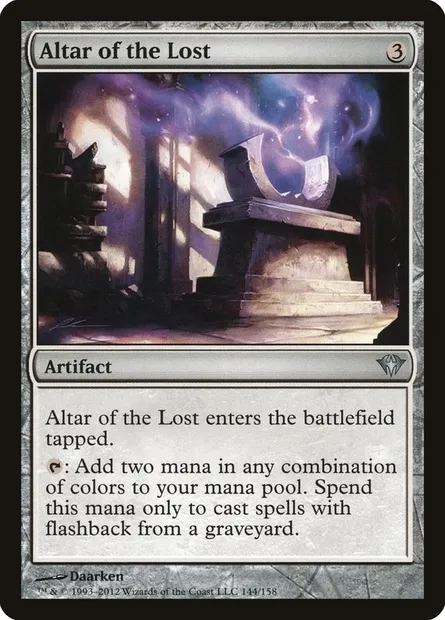 Altar of the Lost, Magic card DKA 144 — Dark Ascension set