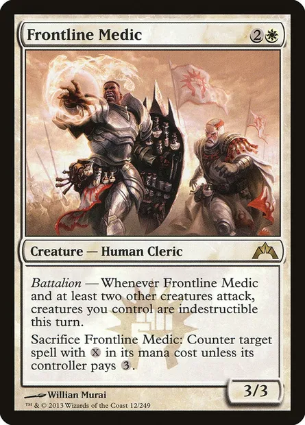 Frontline Medic, Magic card GTC 12 — Gatecrash set