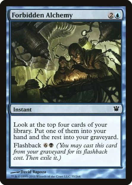 Forbidden Alchemy, Magic card ISD 55 — Innistrad set