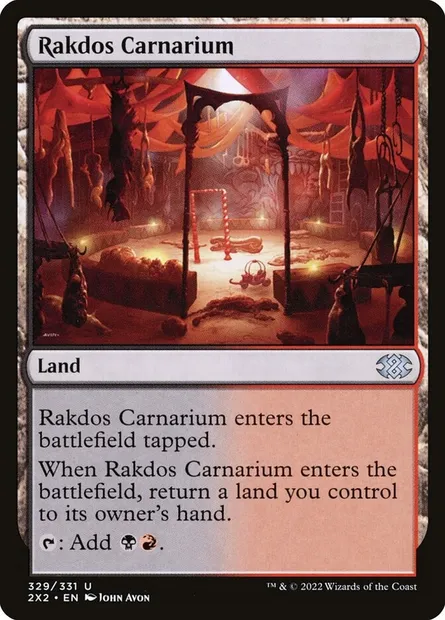 Rakdos Carnarium, Magic card 2X2 329 — Double Masters 2022 set