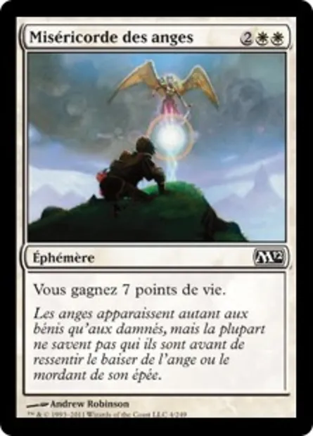 Miséricorde des anges, carte Magic M12 4 — extension Magic 2012