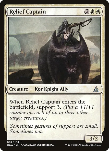Relief Captain, Magic card OGW 32 — Oath of the Gatewatch set