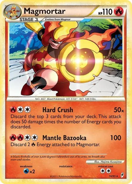 Maganon, carte Pokémon CL 16 — extension L'appel des Légendes