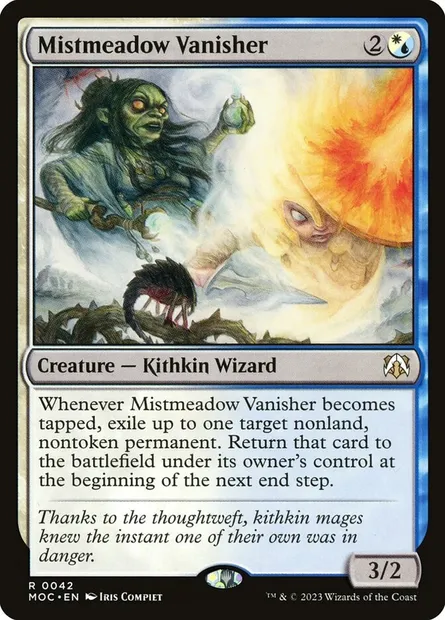 Mistmeadow Vanisher, Magic card MOC 42 — March of the Machine Commander set