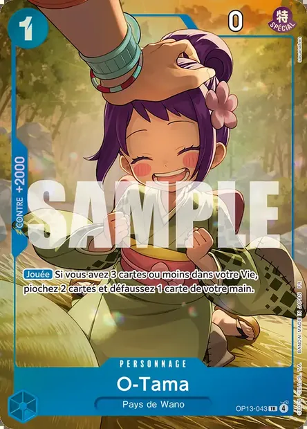 O-Tama, carte One Piece OP13-043 — extension SUCCESSEURS