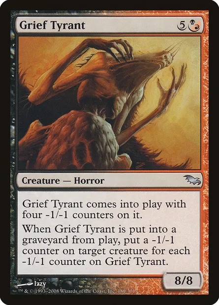 Grief Tyrant, Magic card SHM 189 — Shadowmoor set
