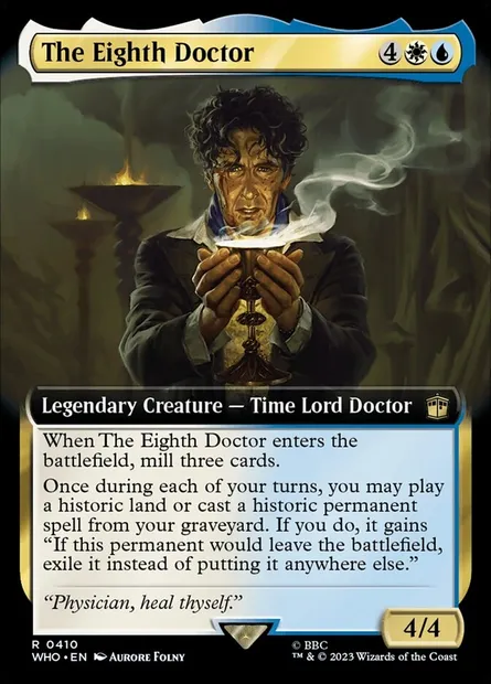 The Eighth Doctor, Magic card WHO 410 — Doctor Who set