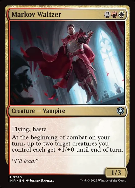 Markov Waltzer, Magic card INR 245 — Innistrad Remastered set