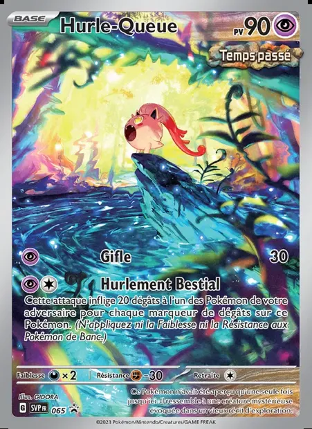 Hurle-Queue, carte Pokémon PR-SV 065 — extension SVP Black Star Promos