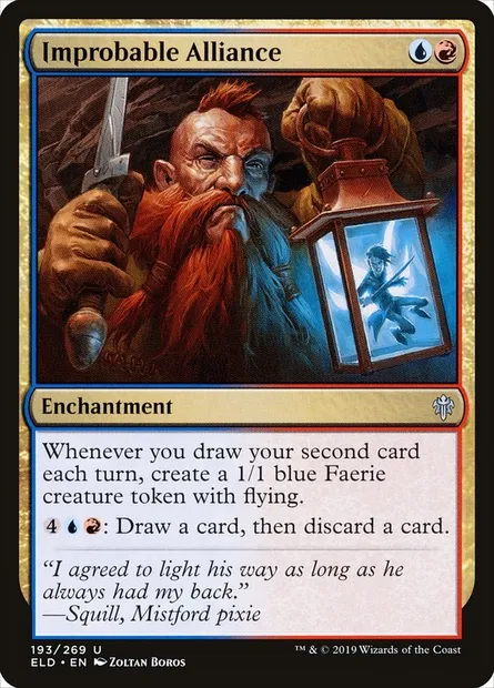 Improbable Alliance, Magic card ELD 193 — Throne of Eldraine set