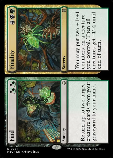 Find // Finality, Magic card M3C 261 — Modern Horizons 3 Commander set