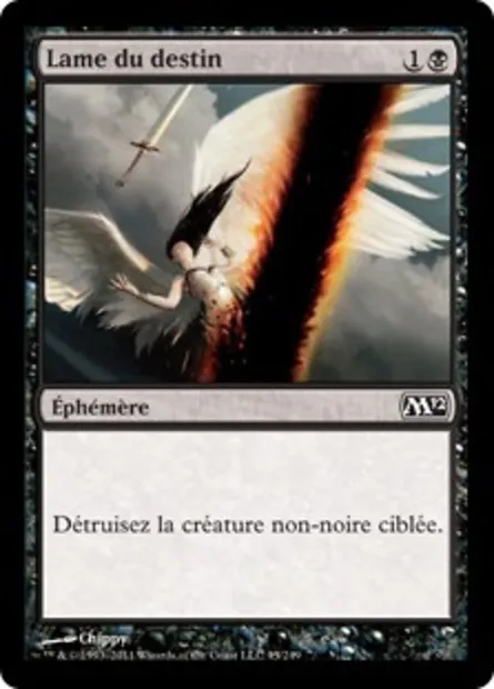 Lame du destin, carte Magic M12 95 — extension Magic 2012
