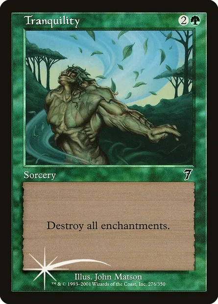 Tranquility, Magic card 7ED 276★ — Seventh Edition set