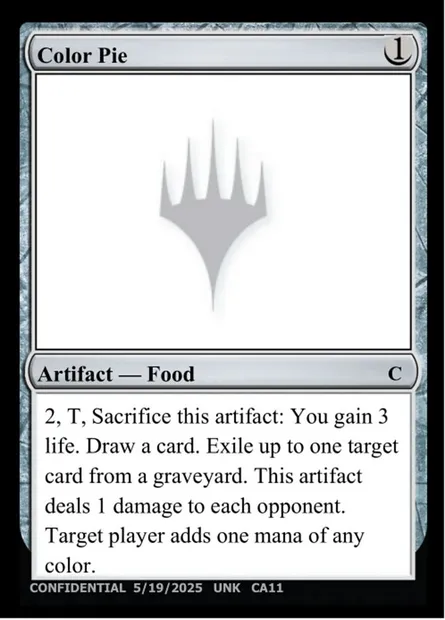 Color Pie, carte Magic UNK CA11b — extension Unknown Event