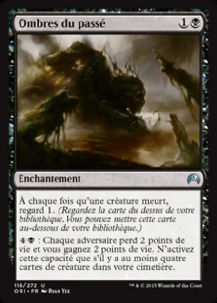 Ombres du passé, carte Magic ORI 118 — extension Magic Origines