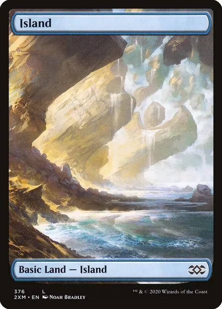 Île, carte Magic 2XM 376 — extension Double Masters