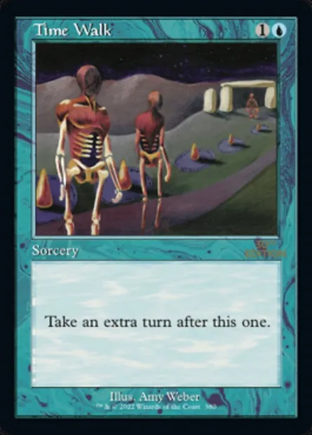 Time Walk, Magic card 30A 380 — 30th Anniversary Edition set