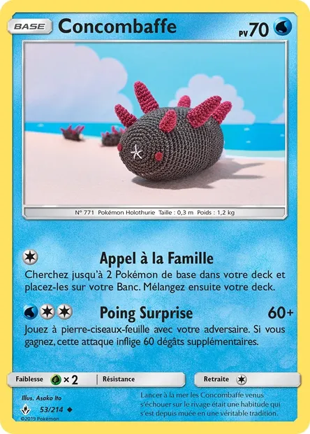 Concombaffe, carte Pokémon UNB 53 — extension Alliance Infaillible